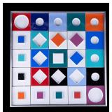 Victor Vasarely (HU 1906-97) Rosenthal Tile Mosaic