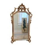 LaBarge Gilt Mirror with Fretwork (KI#44)
