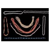Pearl Necklaces with Sterling Clasps