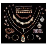 Copper Tone Jewelry, Tiger
