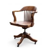 Early 20th C Swivel Office Chair