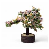 Large Jade Tree / Multi-Colored, Ornate, Vintage