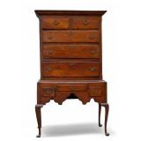 18th C Queen Anne Highboy