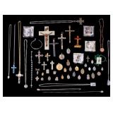 Crucifixes, Prayer Medallions, & Mini Statues
