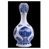 Qing Dynasty Chinese Garlic Vase