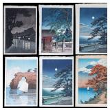 Kawase Hasui (1883-1957) Wood Block Prints