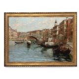 Gilt Framed Oil on Canvas
