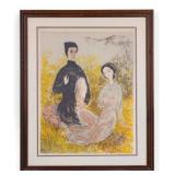 Vu Cao Dam (1908-2000) Editioned Print