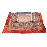 Yurt / Suzani Tribal Textile Wall Hanging