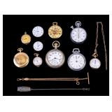 Elgin, Waltham, Imperial, & More Pocket Watches