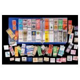 Collection of Vintage Matchbooks in Binder + More