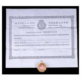 St. Philip Relic w/ Seal of Nicolaus Ferrante