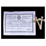 True Cross Relic Crucifix w/ Seal of Ferrante