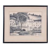 Joseph Patterson Sims (1890-1953) Lithograph