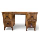 American Furniture Co Burlwood Veneer Vanity KI#37