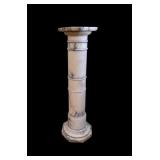 Italian Marble Pedestal Fern Stand (KI#43)
