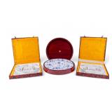 Chinese Sweetmeat Trays and Lazy Susan