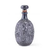 Haig-Pinch Bottle Decanter with Sterling Overlay