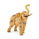 Jiang Tiefeng Golden Elephant Statue