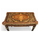 19th C French Ormolu and Inlay Game Table