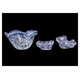 Baccarat and Lillian Vernon Crystal Dishes