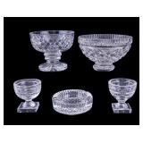Waterford Crystal Bowls (4), Ashtray