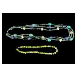 Turquoise and Sterling Necklaces (2)