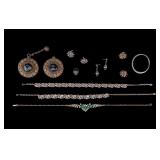 Victorian Buckle and Vintage Estate Jewelry