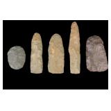 Neolithic Sahara Green Jasper Artifacts