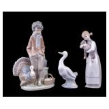 Lladro and NAO Porcelain Figurines (3)