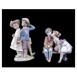 Lladro Porcelain Figurines (2)