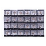 Topaz Crystal Specimens (24 Pc.)