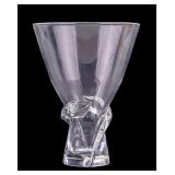 Steuben Crystal Spiral Vase