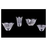Orrefors Crystal Bowls and Vase