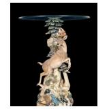 Figural Buck Occasional Table
