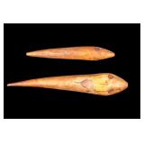 Inuit Inupiat Yupik Fish Decoy Lures (2)