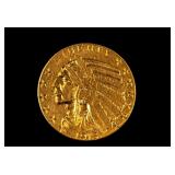 U.S. 1913 Indian Head $5 Gold Coin
