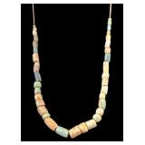 Neolithic Amazonite Bead Artifacts (36 Pc.)