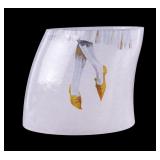 Kosta Boda Center Piece with Painted Ballerina