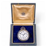 Hamilton 14K Gold Filled Masonic R.R. Pocket Watch