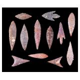 Neolithic Arrowheads Gem Grade Sahara