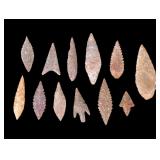 Neolithic Arrowheads Gem Grade Sahara