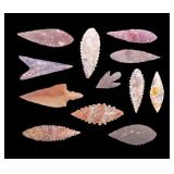 Neolithic Arrowheads Gem Grade Sahara
