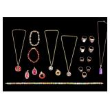 Colorful Hardstone Rings, Pendants, & Necklaces