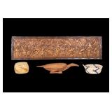 Carved Wood Art and Baskets