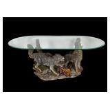 Figural Wolves Coffee Table