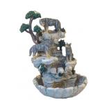 Figural Wolf Fountain