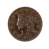 1833 Large Cent Coin
