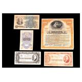 20th C Russian Notes and Bond