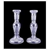 Large Waterford Alana Candlesticks (2)
